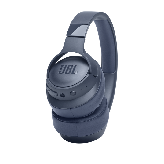 JBL Tune 710BT - Blue - Wireless Over-Ear Headphones - Detailshot 1